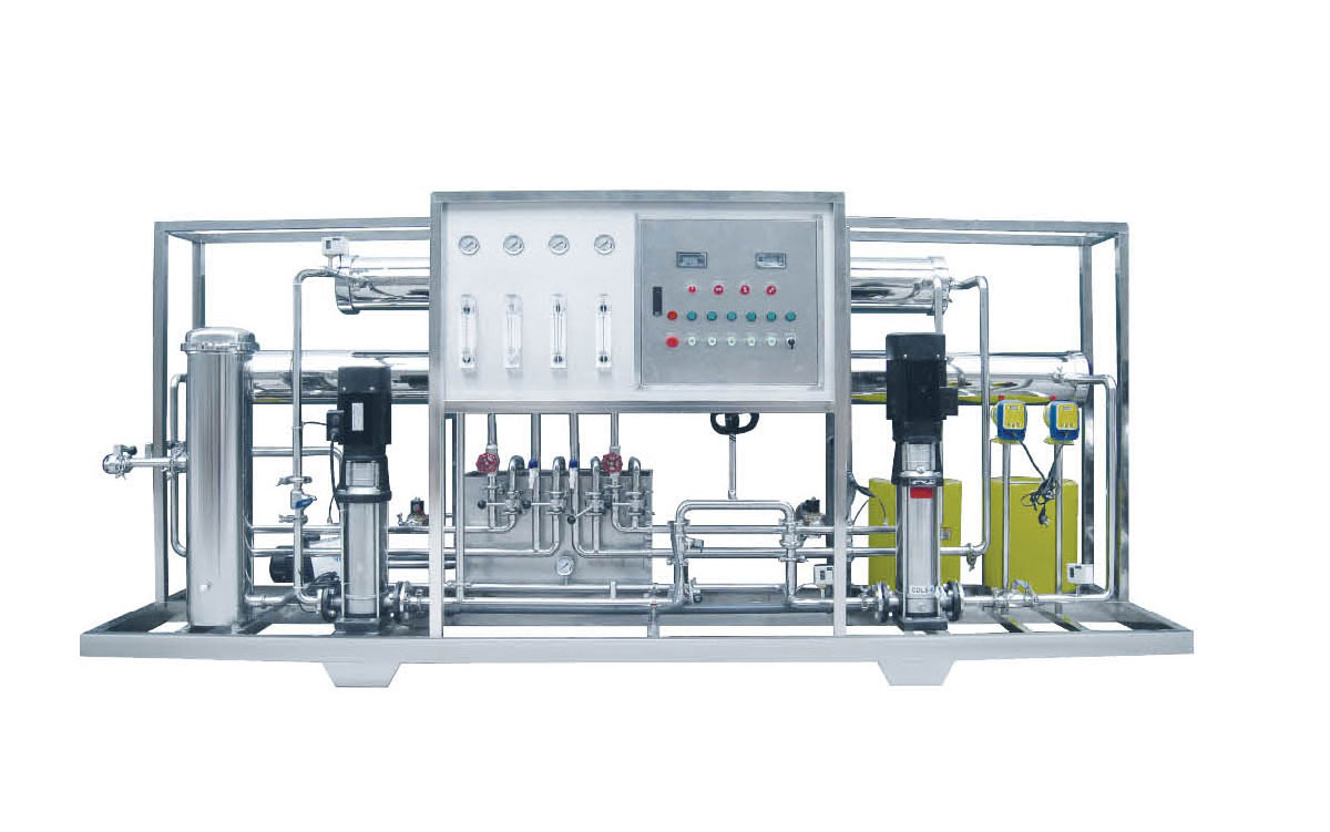 Capacity 3m3/h two stage Reverse Osiosis equipment