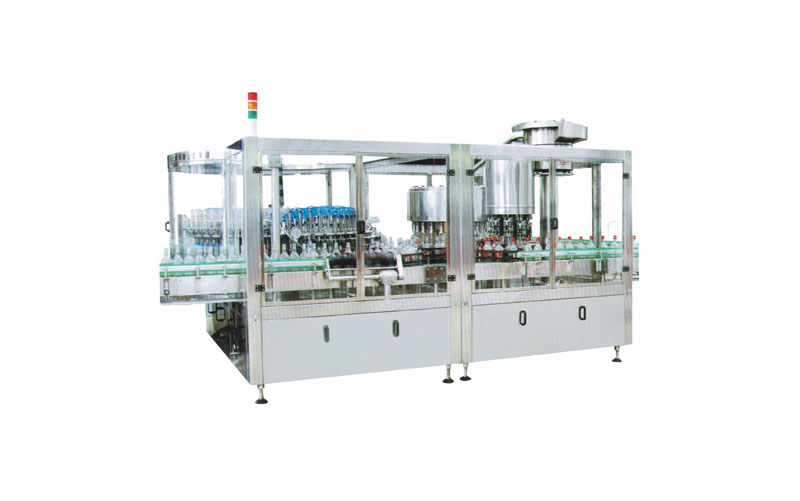 glass bottle washing filling capping machine for wine liquor