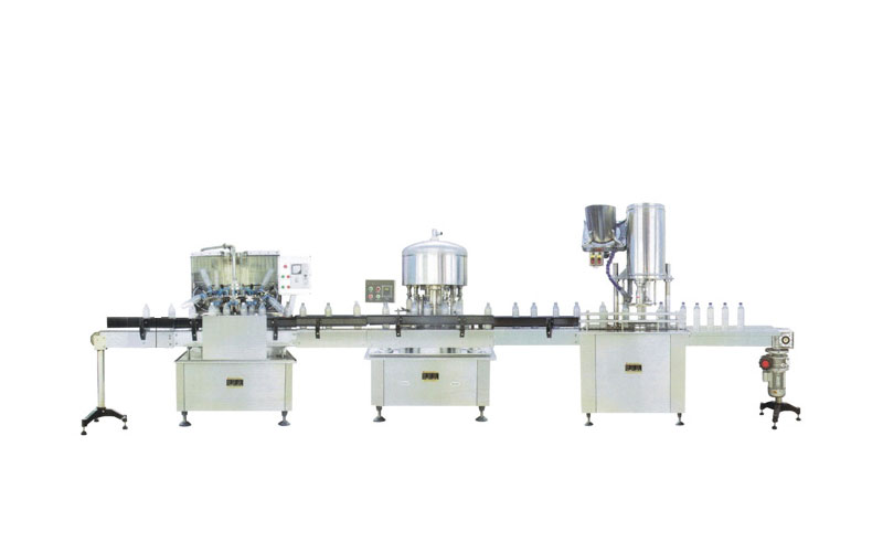 Pure Water Washing Filling Cappling Line