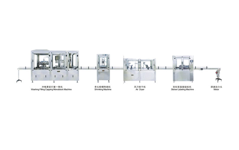 Automatic Wine Filling Line